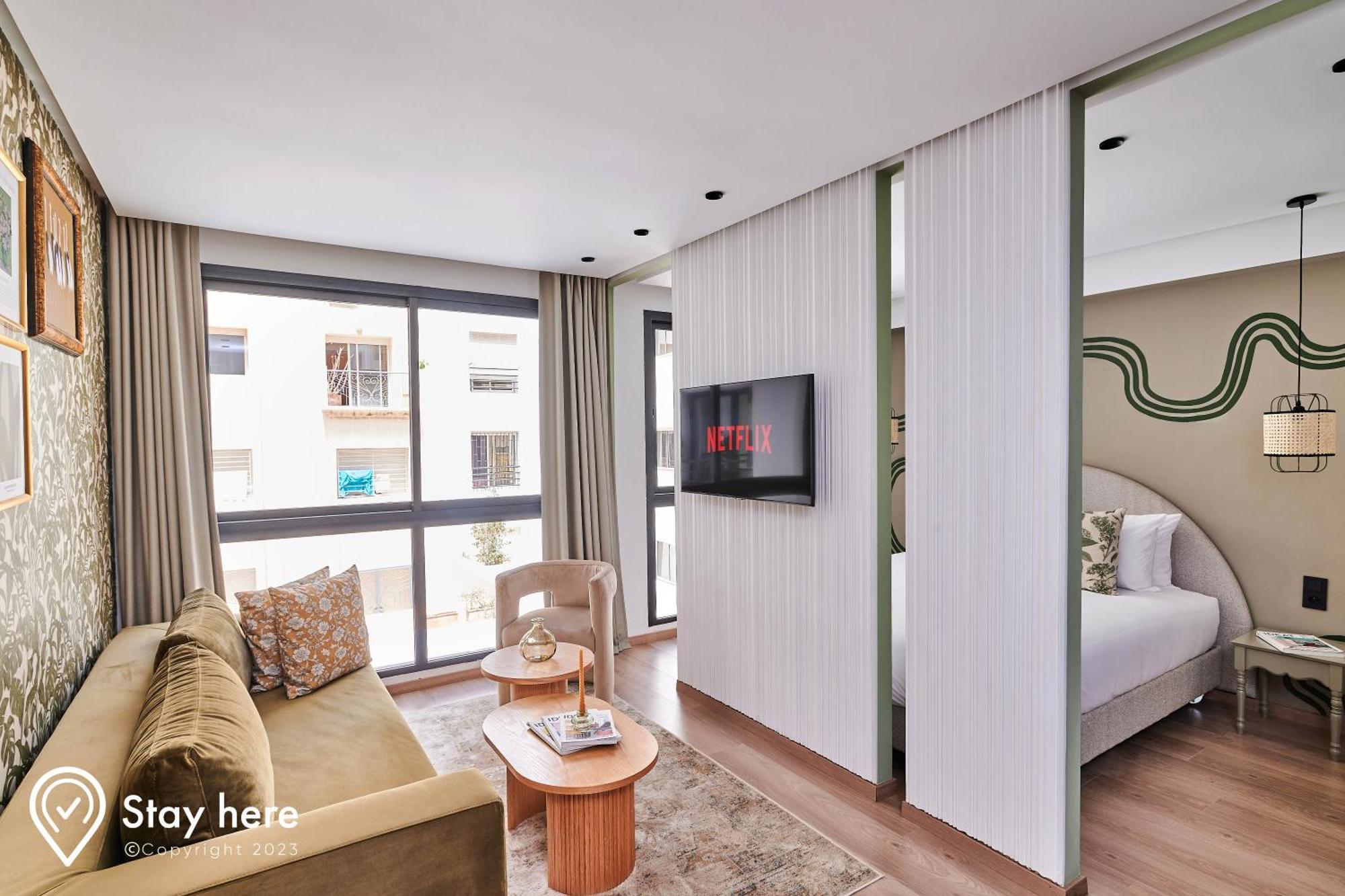 Stayhere Casablanca - Maarif - Elite Residence Dış mekan fotoğraf