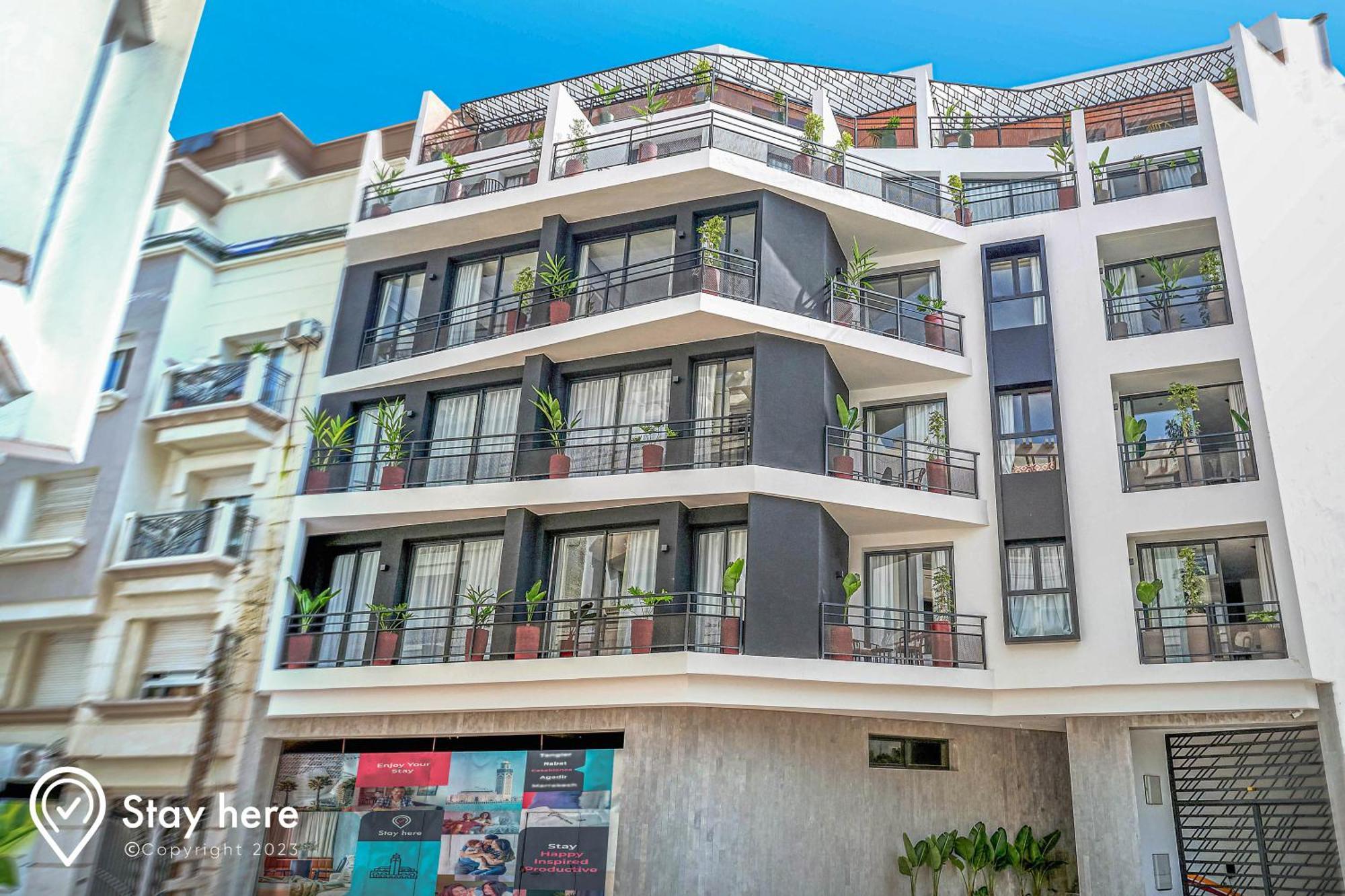 Stayhere Casablanca - Maarif - Elite Residence Dış mekan fotoğraf