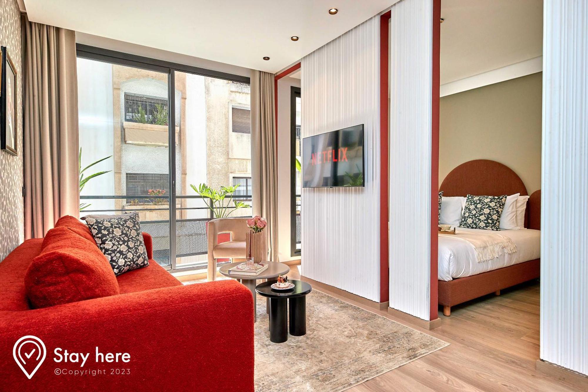 Stayhere Casablanca - Maarif - Elite Residence Dış mekan fotoğraf